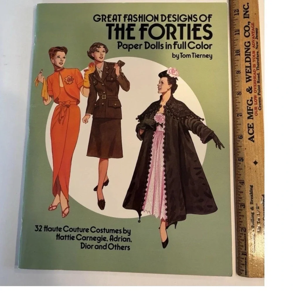 VTG Vogue Pattern Lot Tom Tierney Paper Dolls Fashion Designs ‎ McCall's pattern